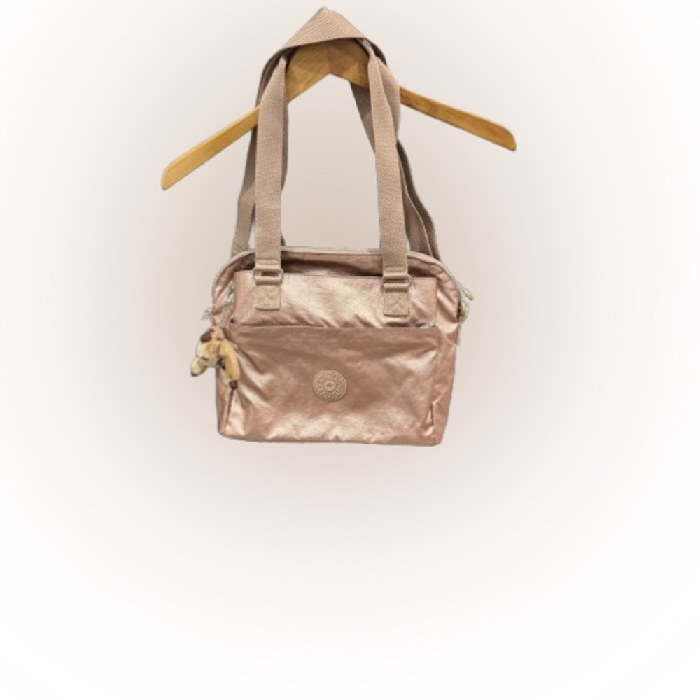 Kipling Felicity Sparkle Gold Convertible Bag